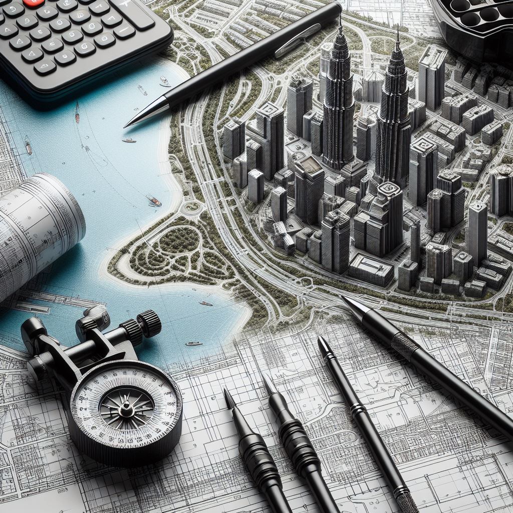 Travaux topographiques